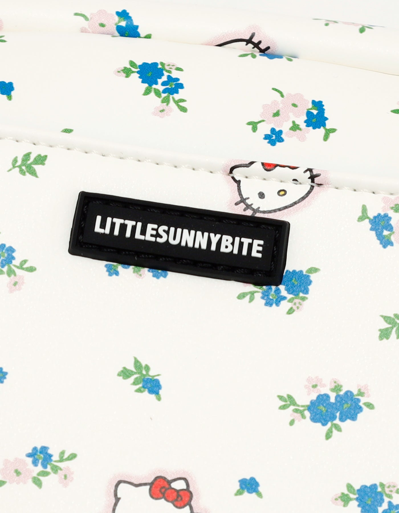 hello kitty x little sunny bite ribbon bag / WHITE