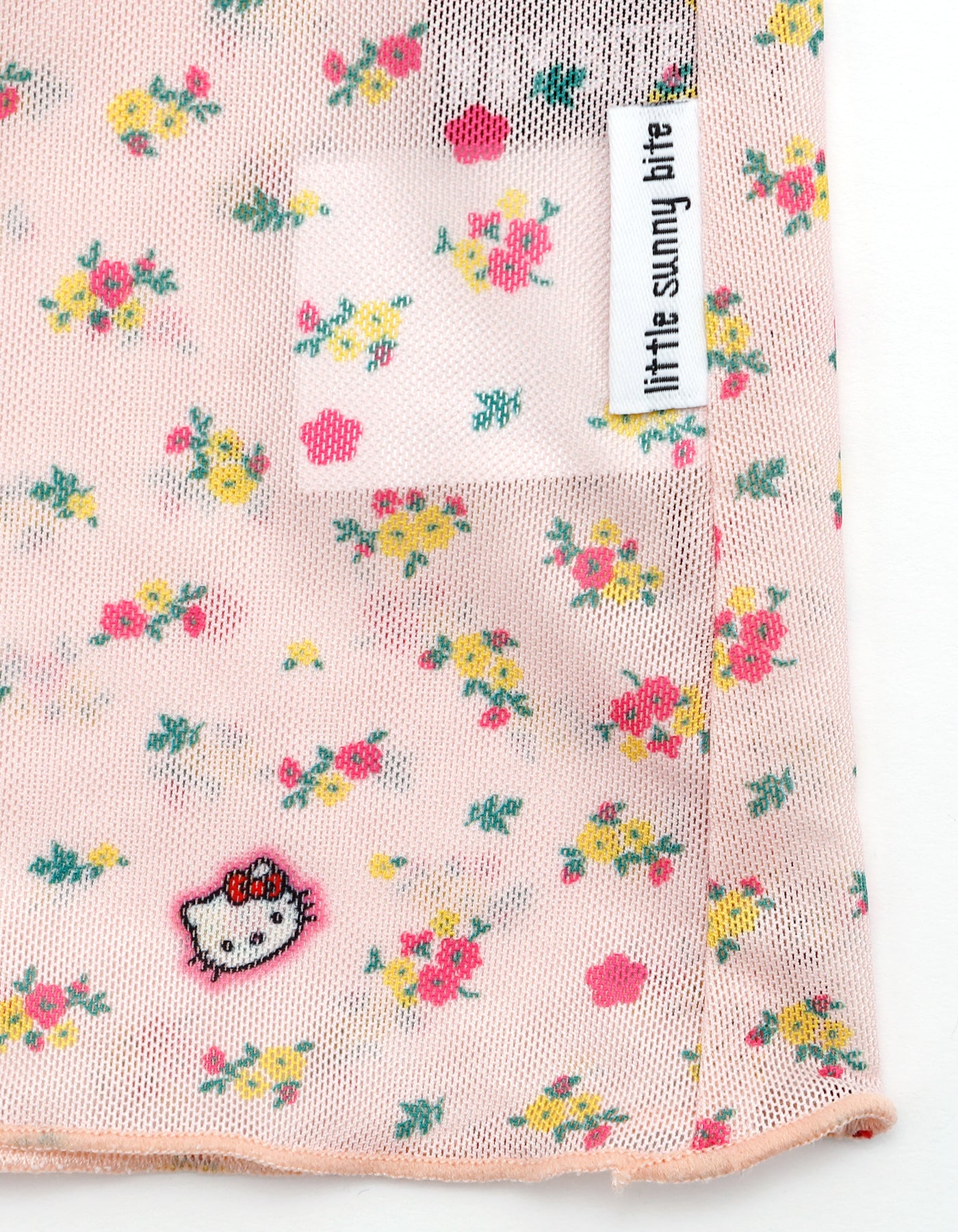 HELLO KITTY x little sunny bite tulle top / PINK