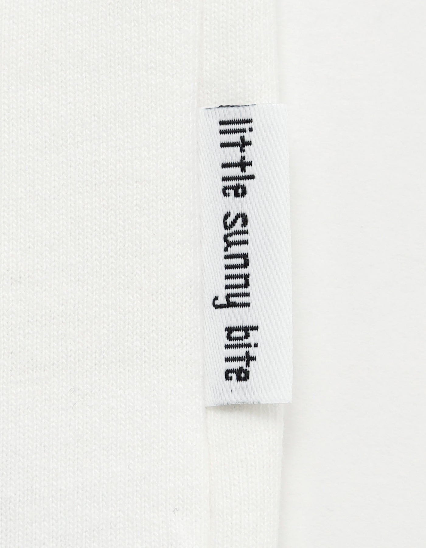 hello kitty x little sunny bite frill long tee / WHITE