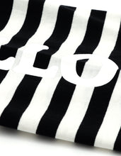 画像をギャラリービューアに読み込む, HELLO KITTY x little sunny bite stripe long tee / BLACK BD