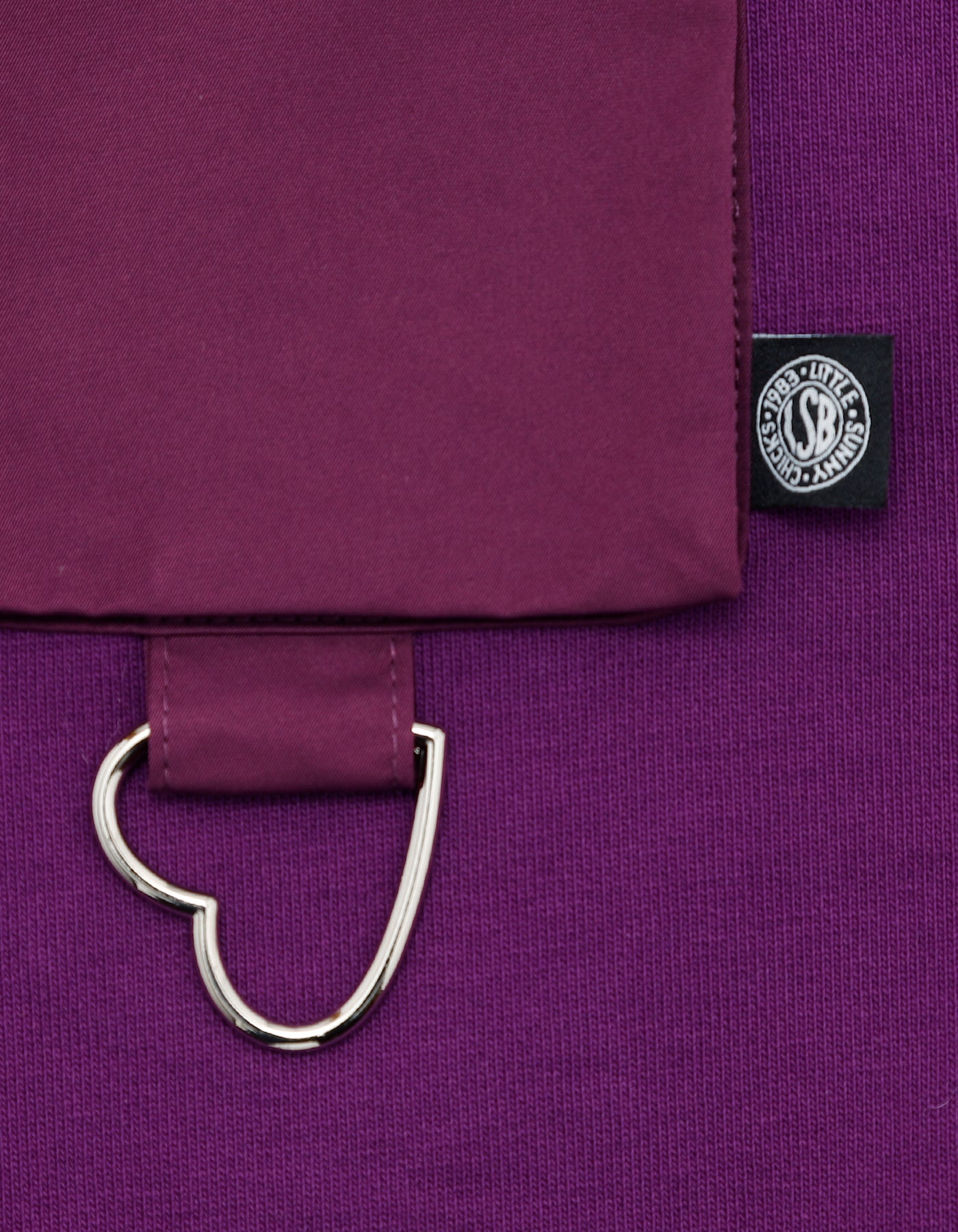 pocket hoodie / PURPLE