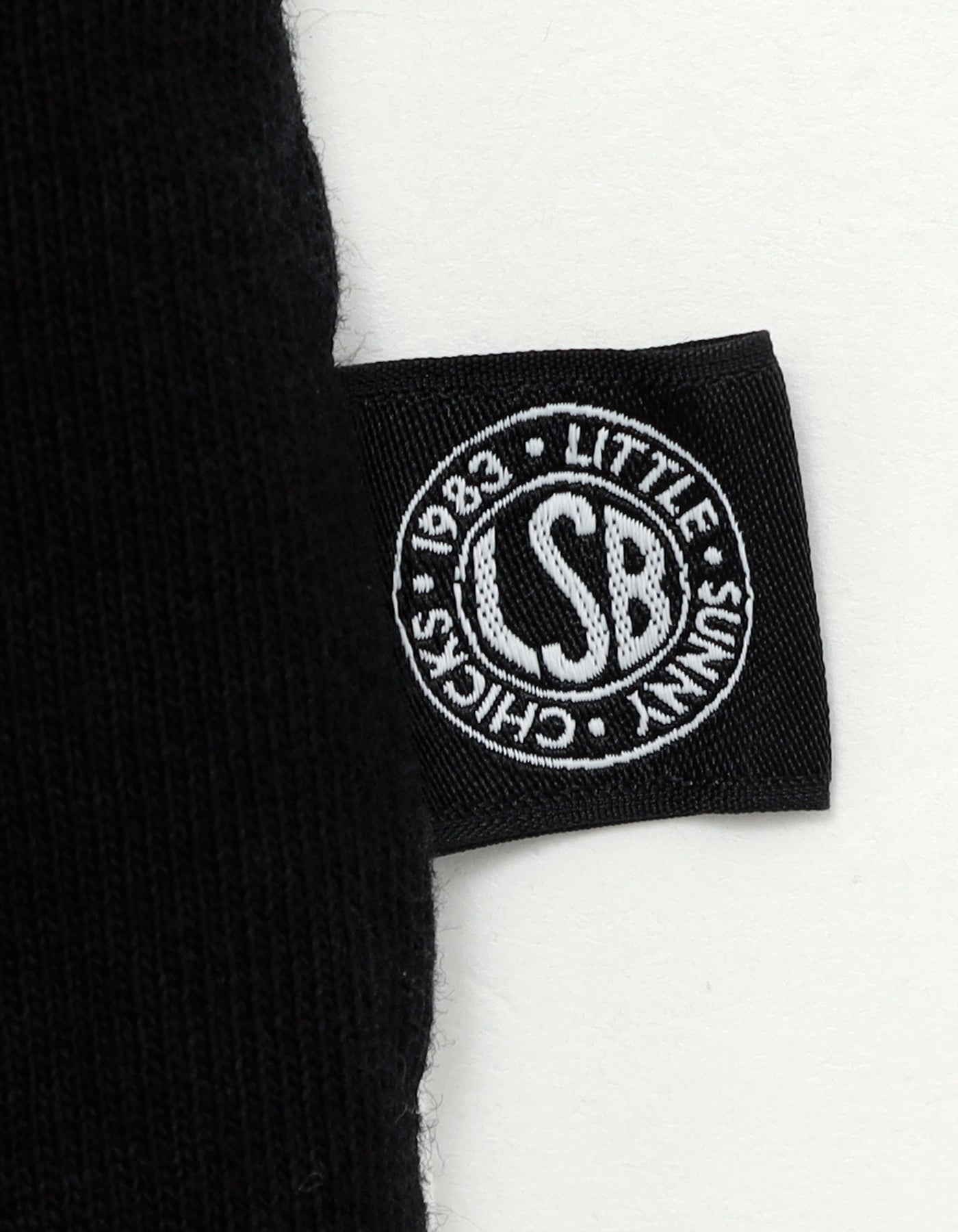 LSB logo long tee / WHITE