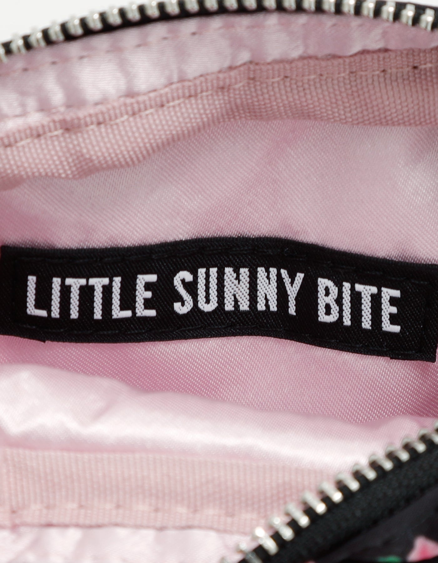 little sunny bite (リトルサニーバイト)floral mini bag / BLACK
