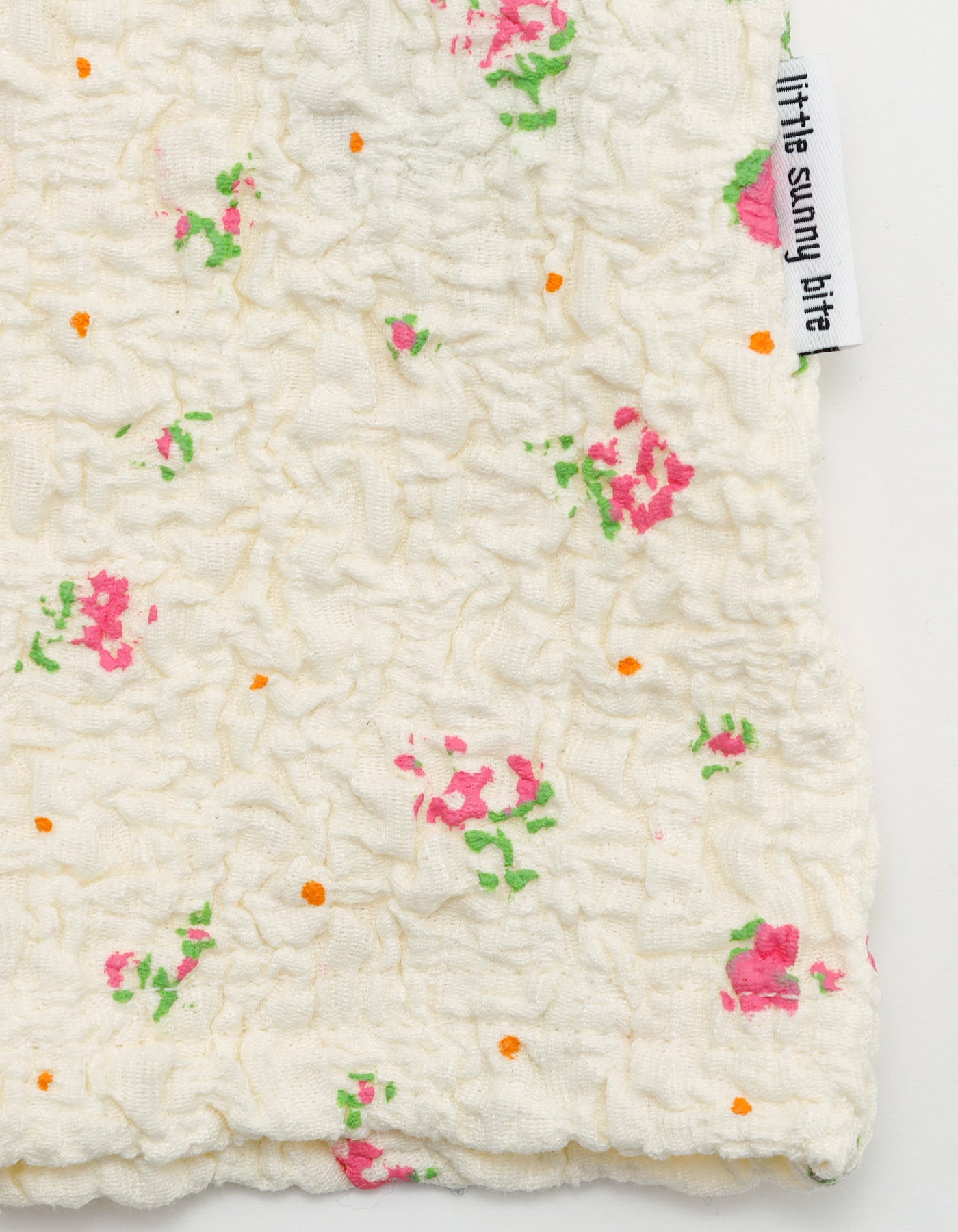 little sunny bite (リトルサニーバイト) floral zip up cardigan