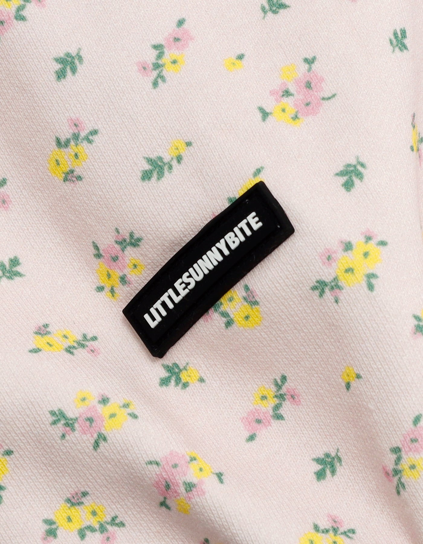 【PRE-ORDER】stranger things x little sunny bite floral sweat top / PINK