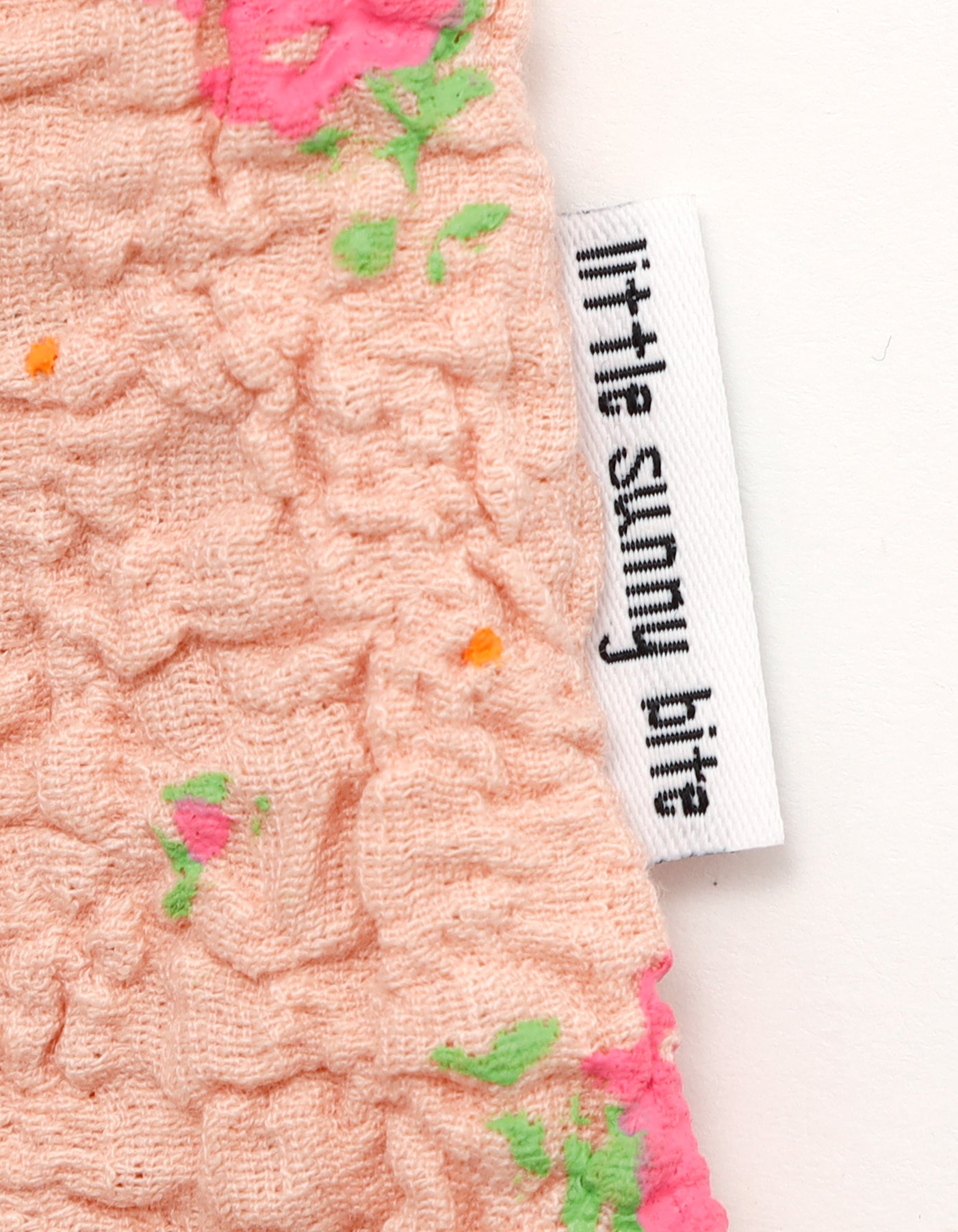 little sunny bite (リトルサニーバイト) floral zip up cardigan