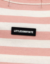画像をギャラリービューアに読み込む, HELLO KITTY x little sunny bite stripe long tee / PINK BD