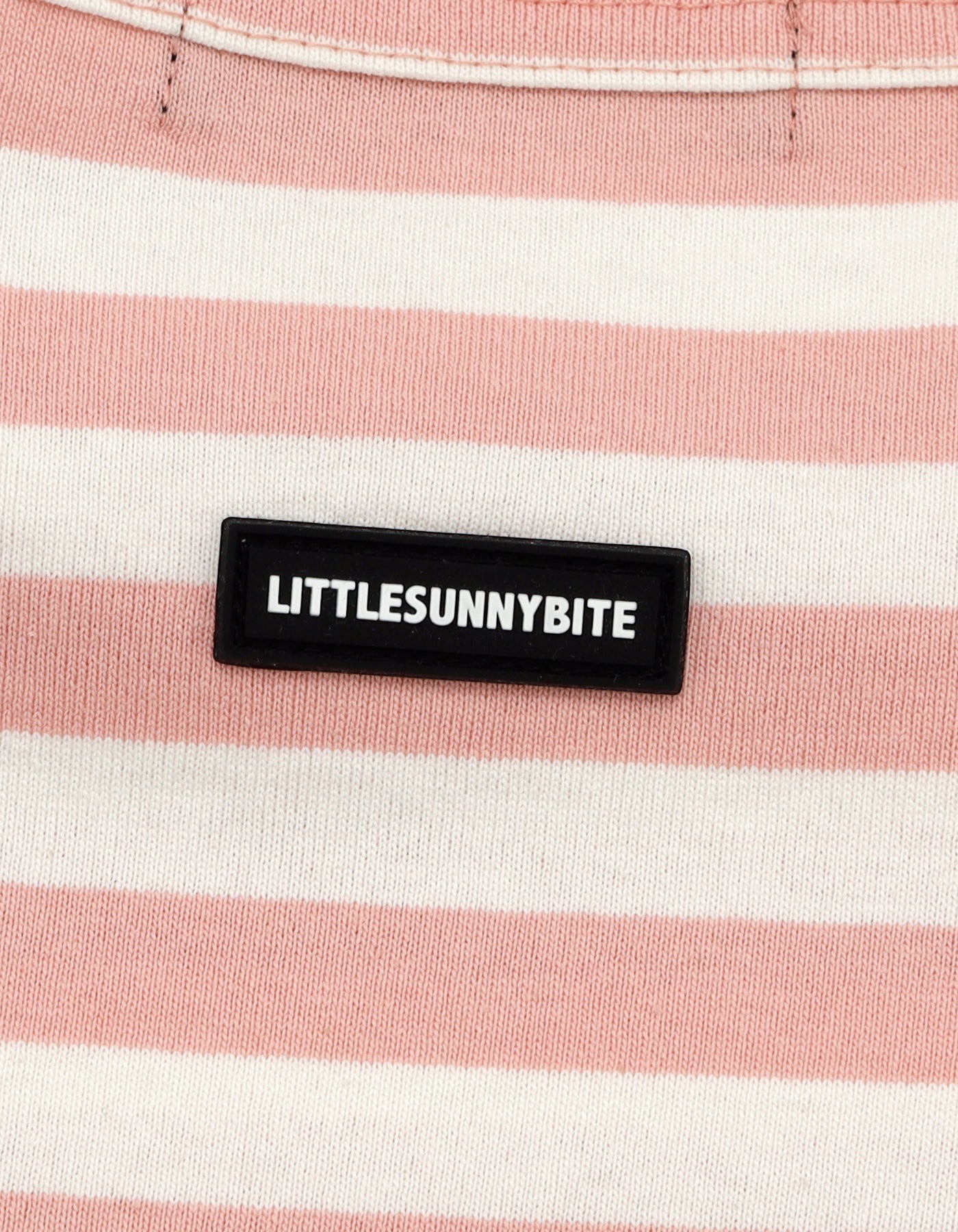 HELLO KITTY x little sunny bite stripe long tee / PINK BD