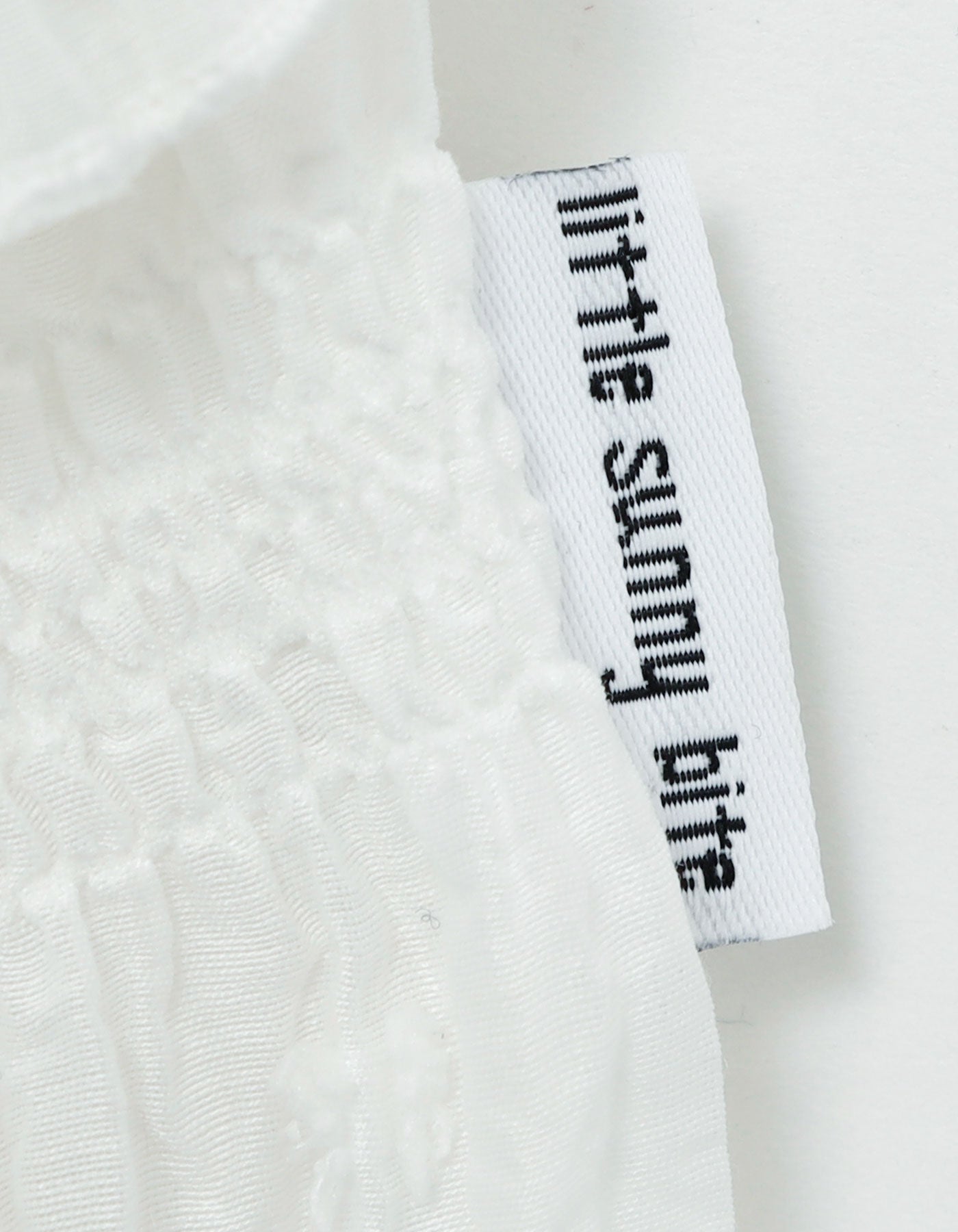 little sunny bite (リトルサニーバイト)tiered tunic / WHITE