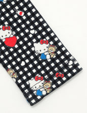 Load image into Gallery viewer, hello kitty x little sunny bite print tops / BLACK