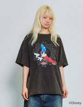 画像をギャラリービューアに読み込む, little sunny bite Disney collection / fantasia mickey mouse big tee / BLACK