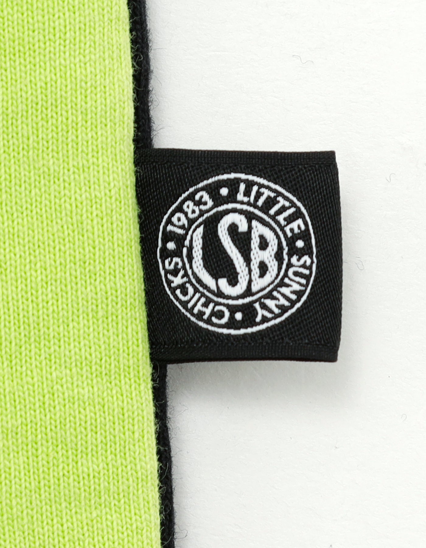 LSB logo long tee / BLACK