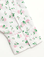 画像をギャラリービューアに読み込む, floral shirts / WHITE