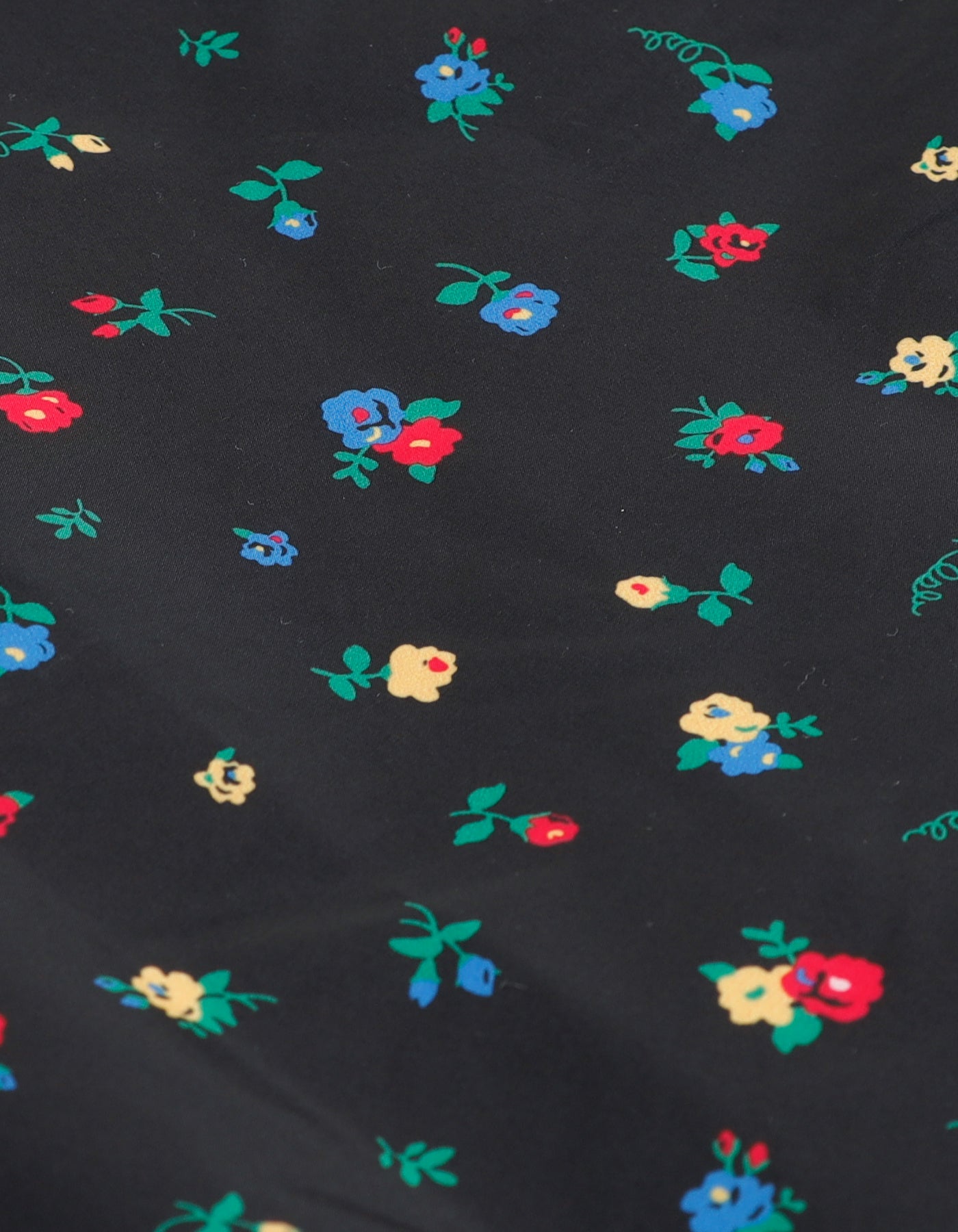 little sunny bite (リトルサニーバイト)floral long jacket / BLACK