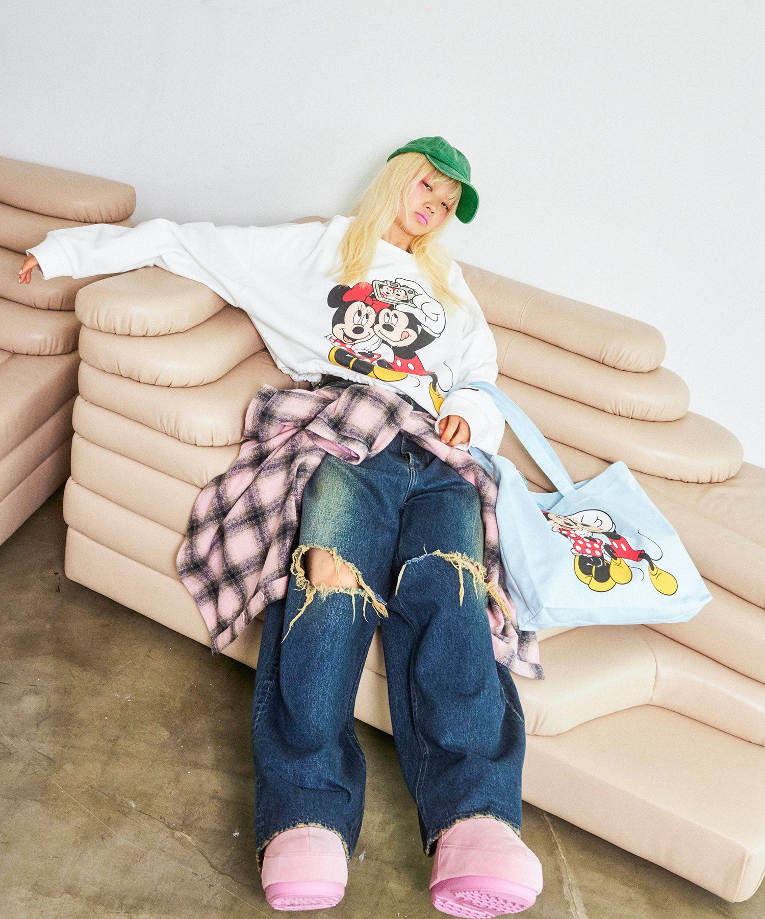 little sunny bite(リトルサニーバイト) とpink house(ピンクハウス