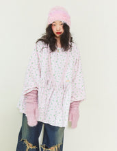 画像をギャラリービューアに読み込む, floral mini dress / PINK