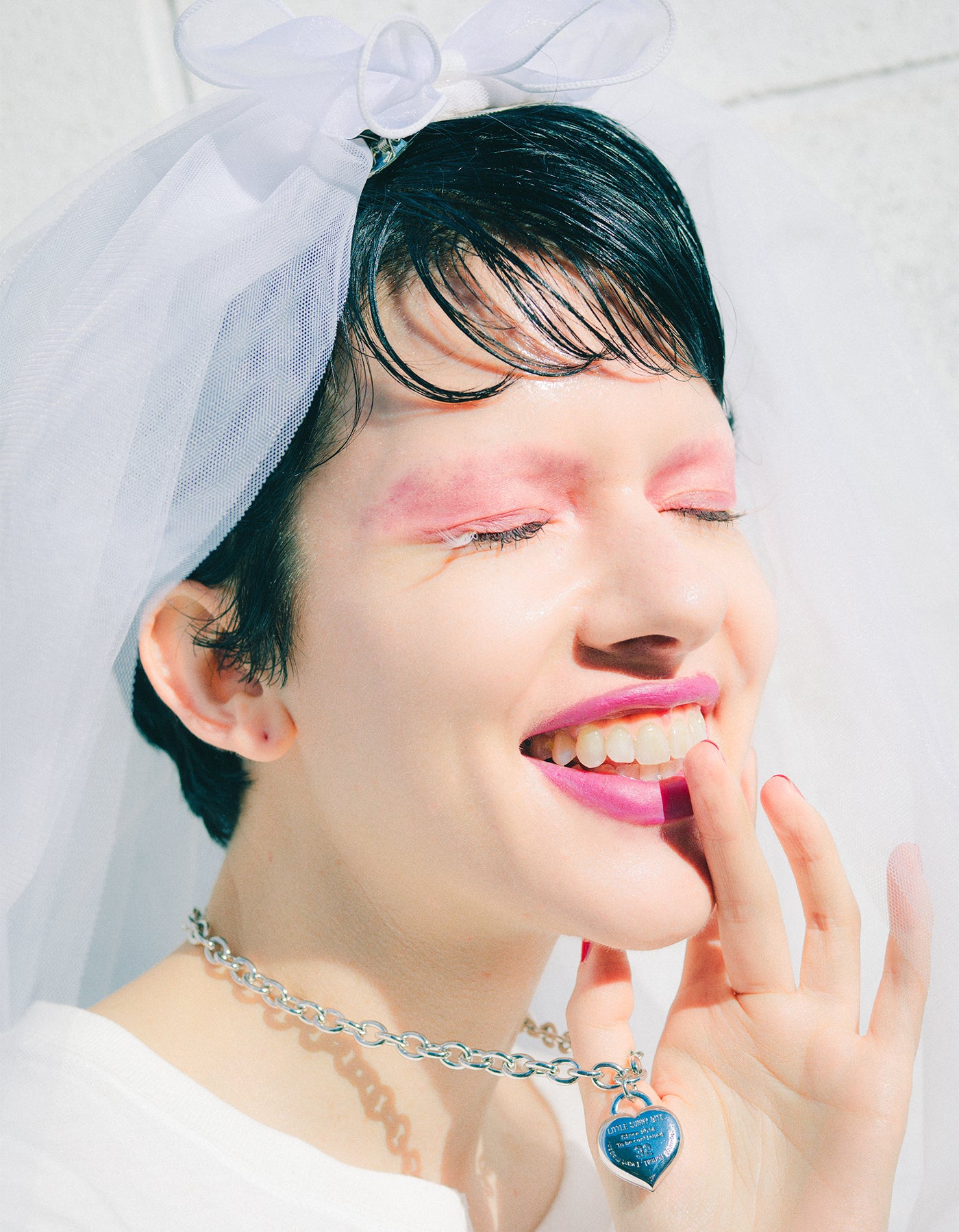 little sunny bite (リトルサニーバイト)heart locket necklace