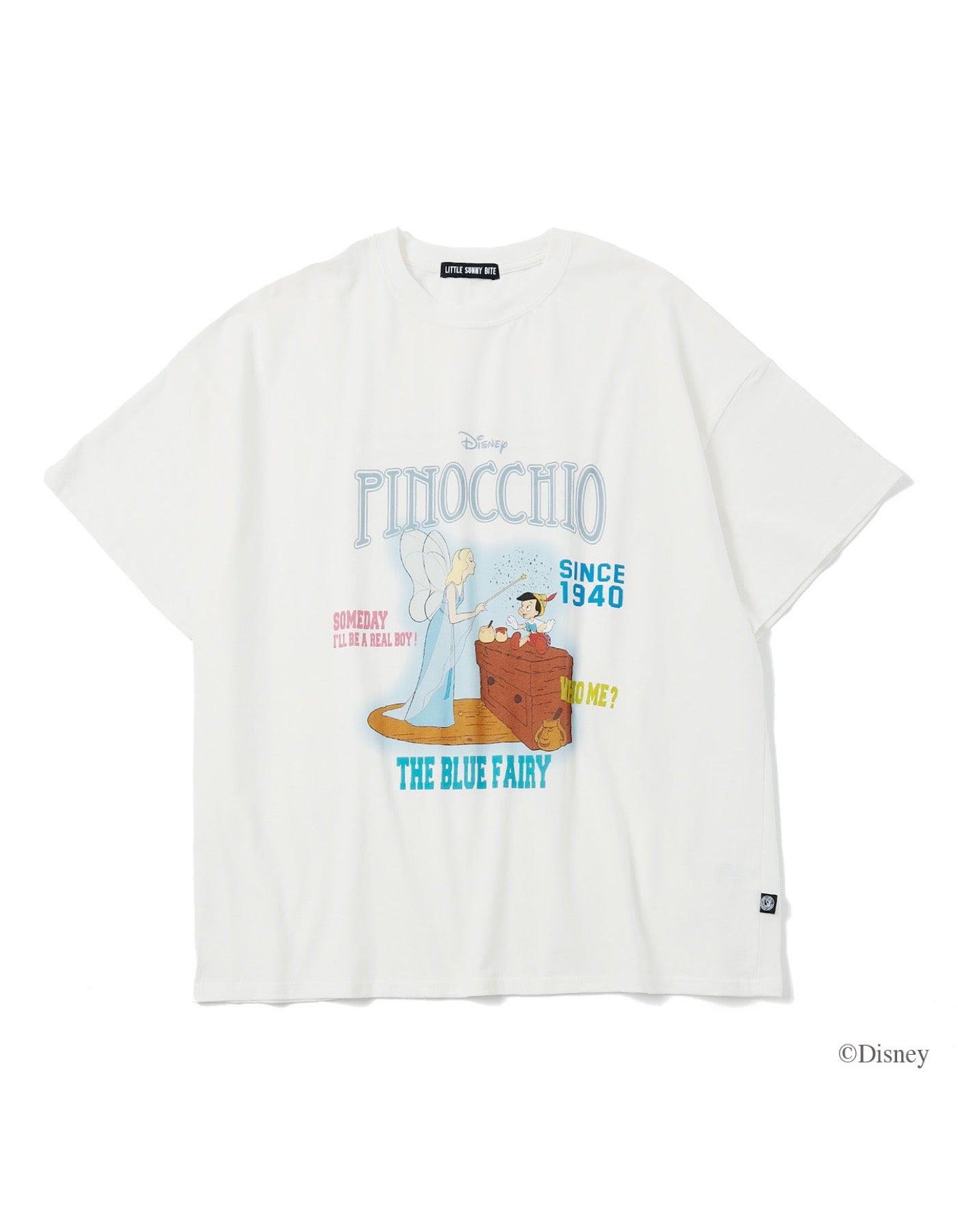 『Pinocchio』 big tee / WHITE