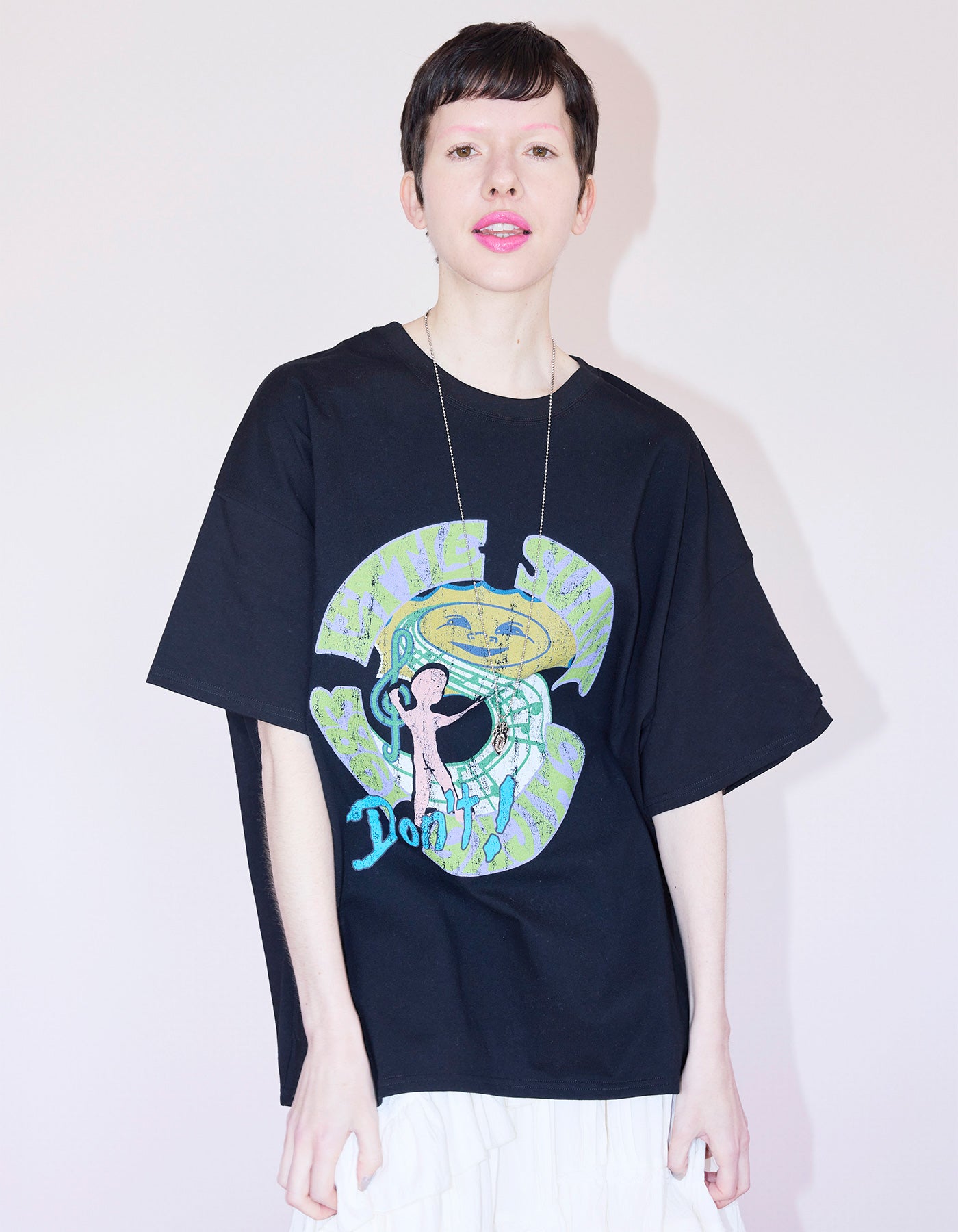 little sunny bite (リトルサニーバイト)logo big tee / BLACK