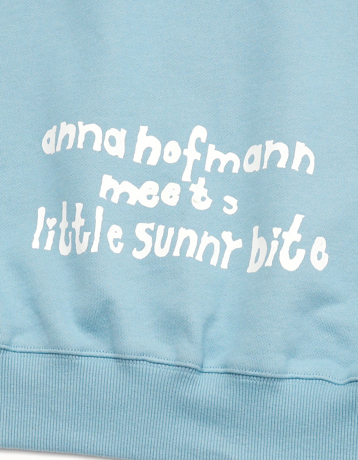 little sunny bite x anna hofmann Home alone sweat top / BLUE