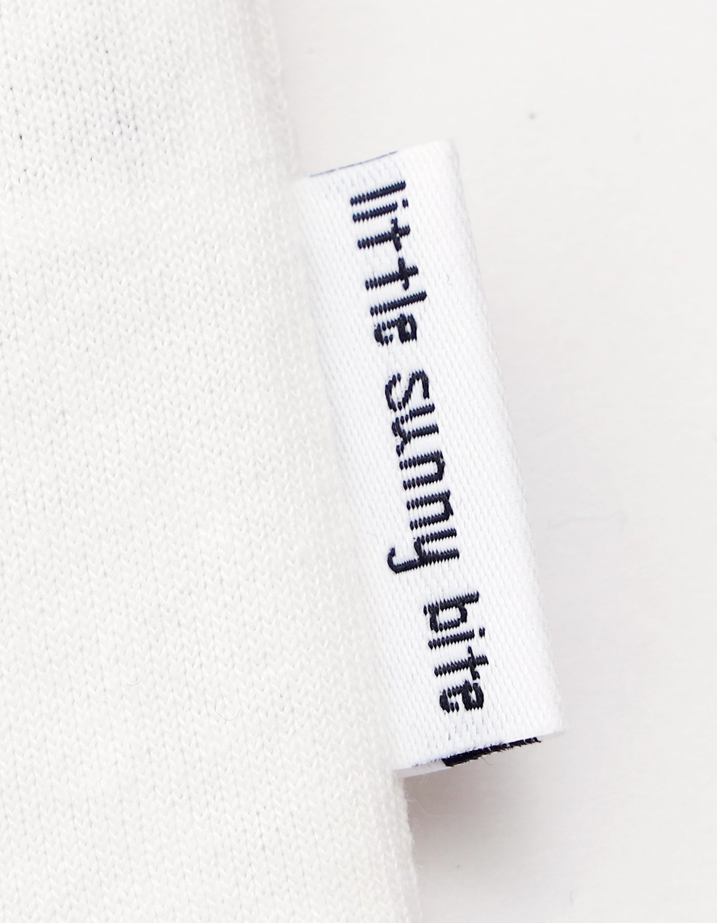 Gathered long tee mini dress / WHITE