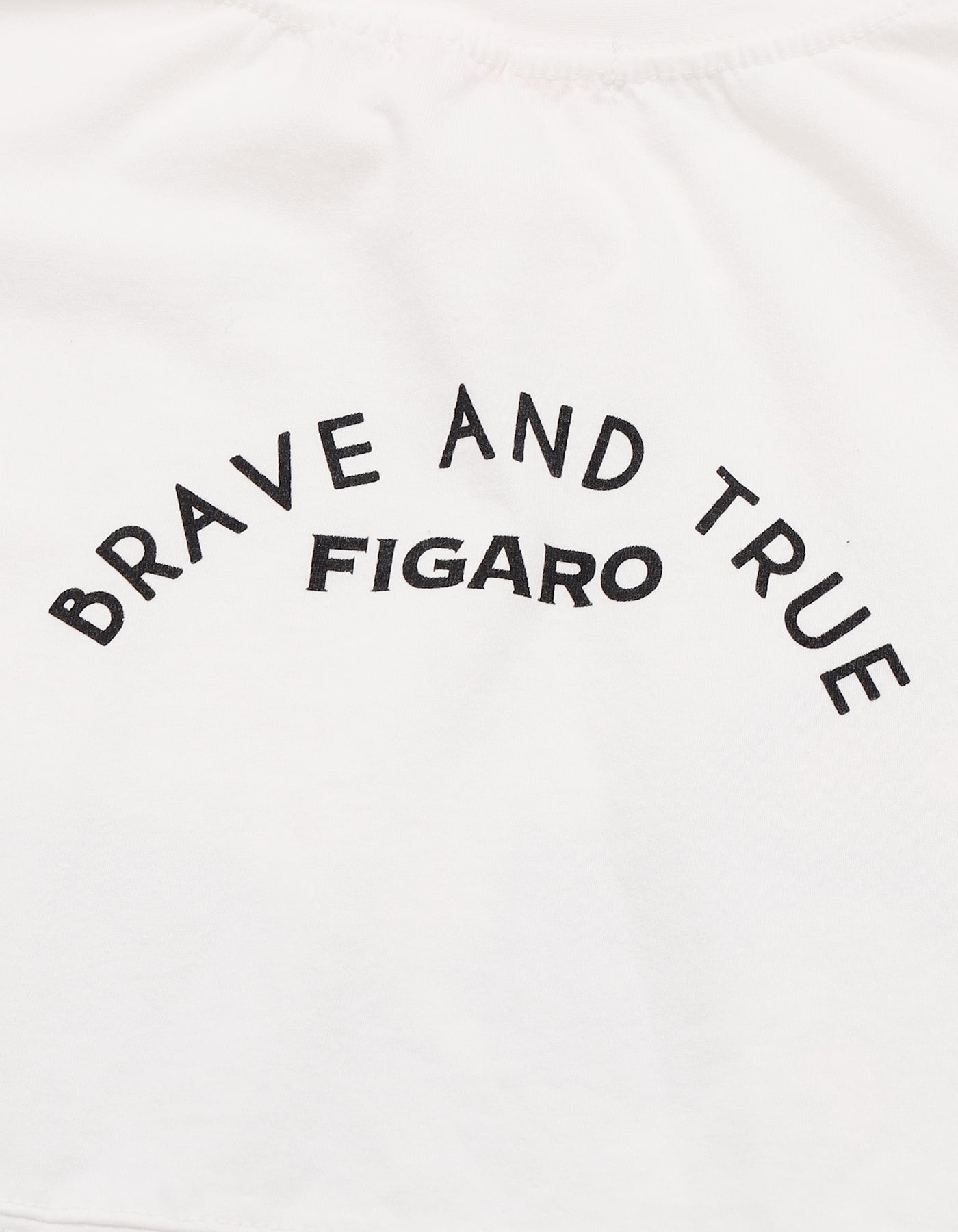 Figaro big tee / WHITE