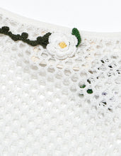 画像をギャラリービューアに読み込む, little sunny bite と pink house Floral mesh top / IVORY