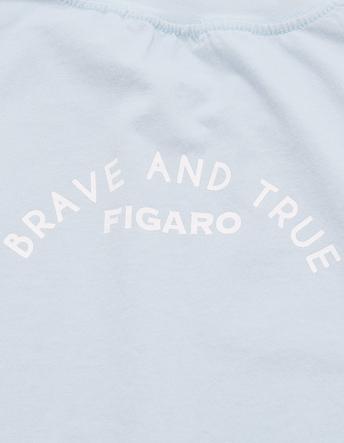 Figaro big tee / BLUE