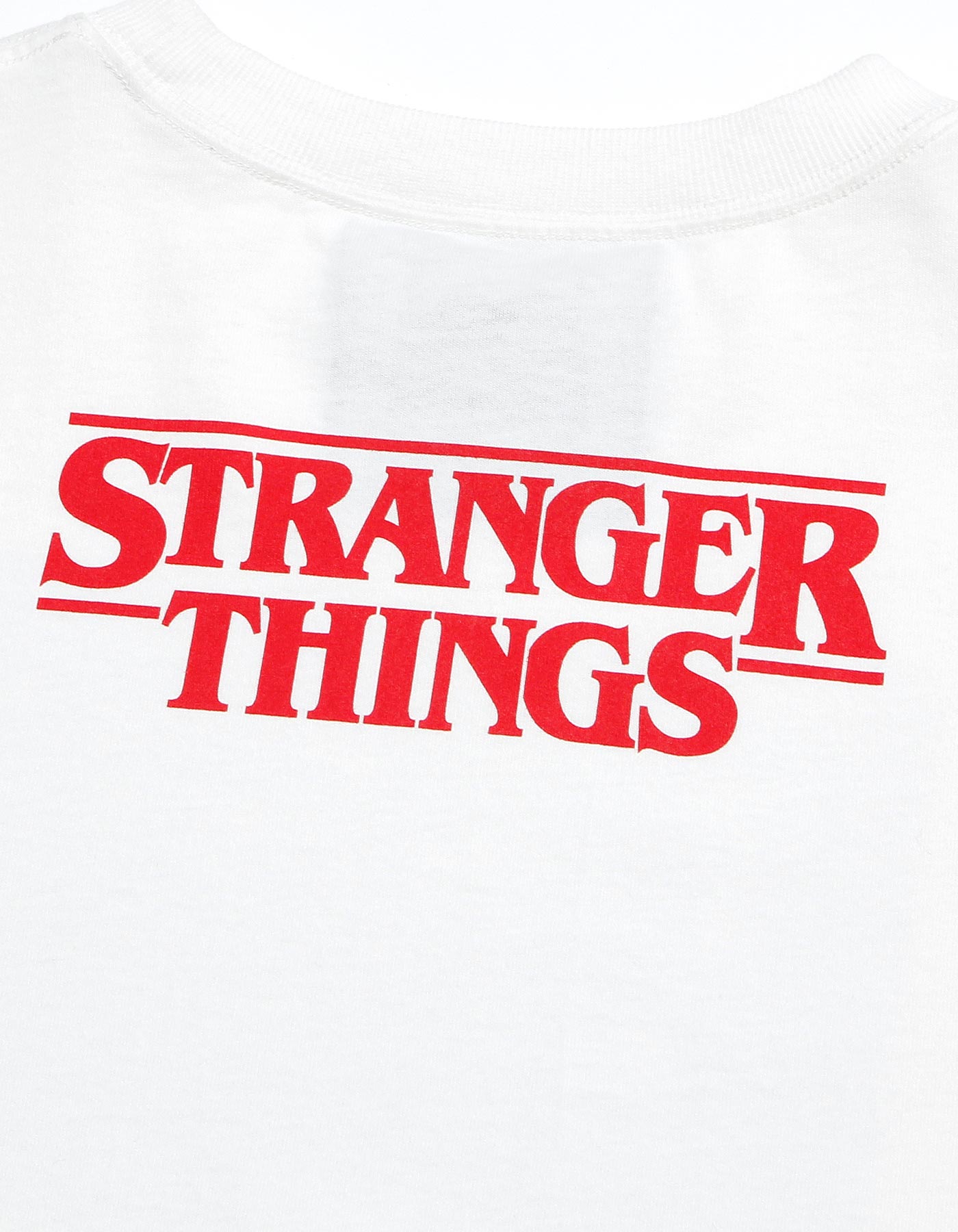 STRANGER THINGS × little sunny bite Photo big tee / WHITE
