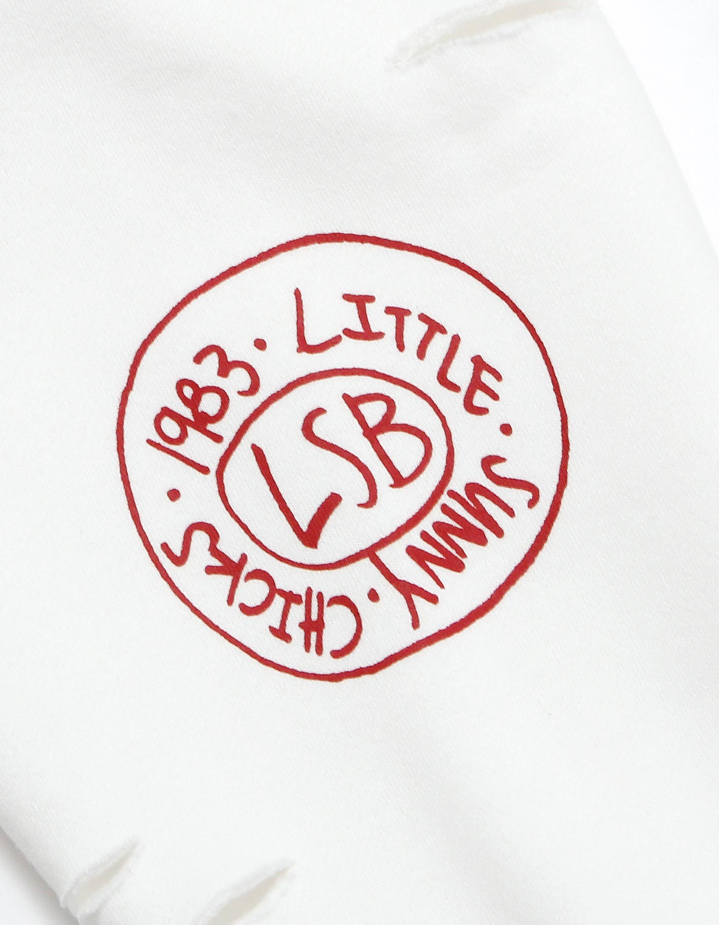 STRANGER THINGS × little sunny bite Eleven hoodie / WHITE