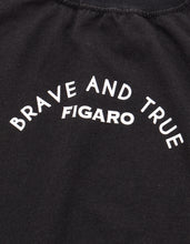 画像をギャラリービューアに読み込む, Figaro big tee / BLACK