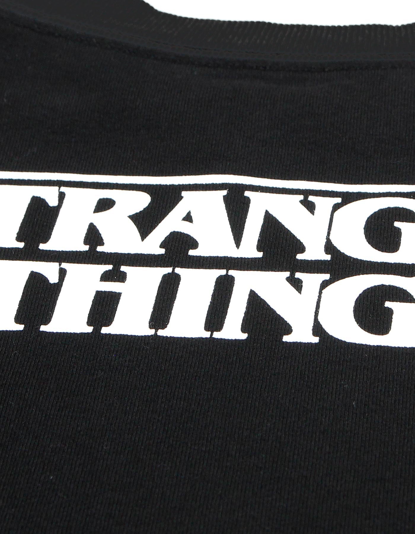 STRANGER THINGS × little sunny bite Photo big tee / BLACK