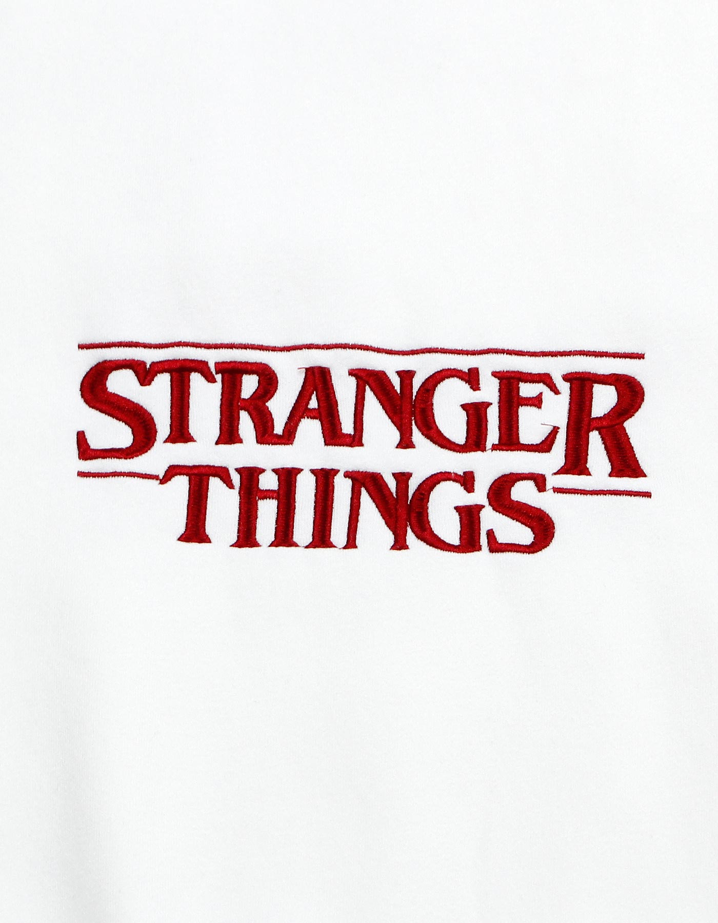 STRANGER THINGS × little sunny bite Eleven hoodie / WHITE