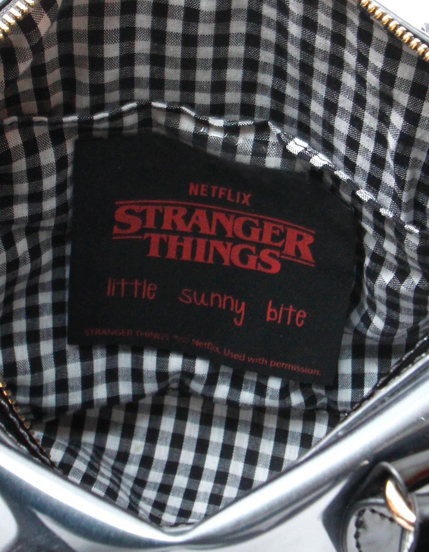 STRANGER THINGS × little sunny bite Eleven pvc bag / PHOTO