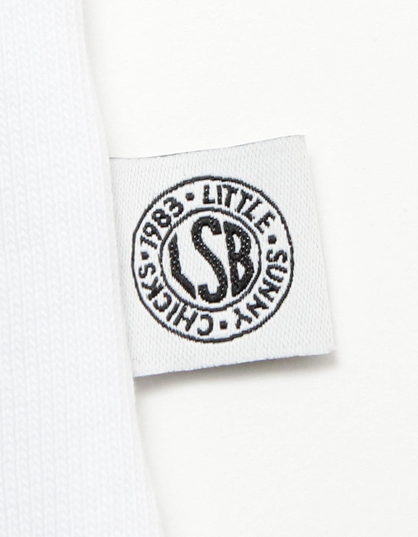 STRANGER THINGS × little sunny bite Logo big tee / WHITE