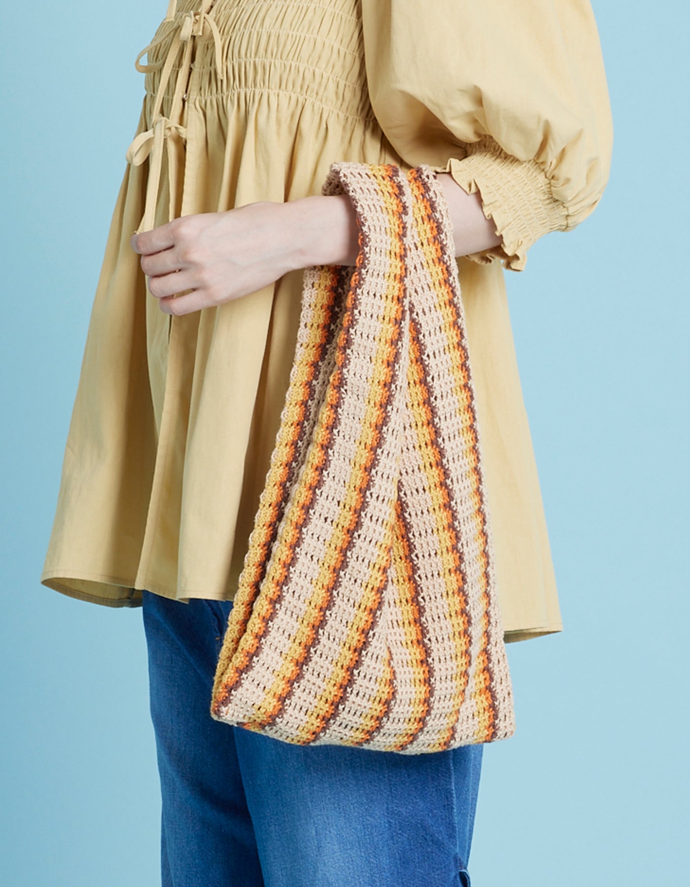 Knitting bag / BEIGE