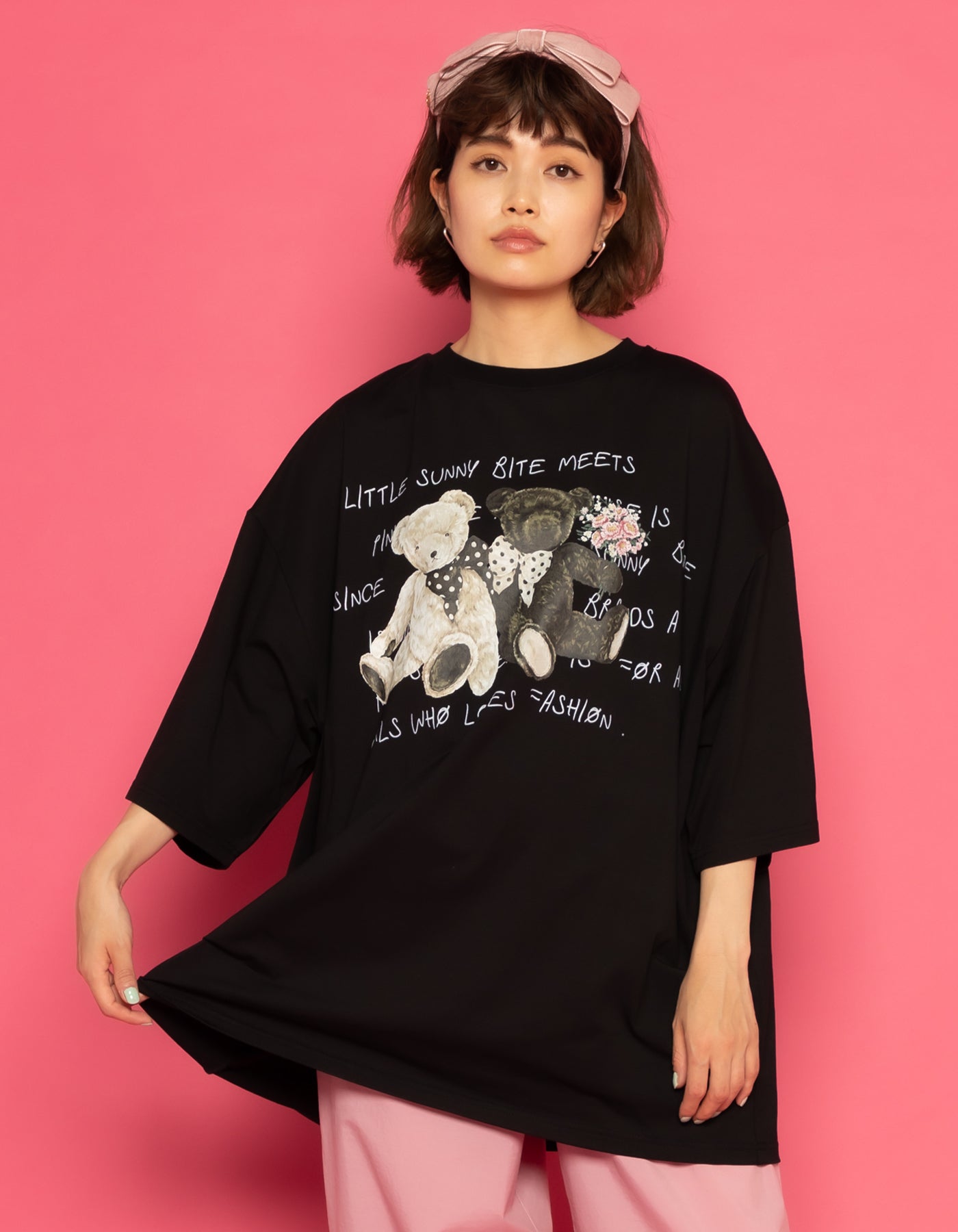 美品little sunny bite pink house コラボBLACK | tradexautomotive.com