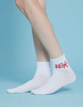 画像をギャラリービューアに読み込む, Kewi socks / WHITE