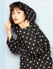 画像をギャラリービューアに読み込む, little sunny bite と pink house Coin dot hoodie / BLACK