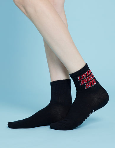 Logo socks / BLACK