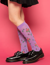 画像をギャラリービューアに読み込む, little sunny bite と pink house LSB floral socks / LAVENDER