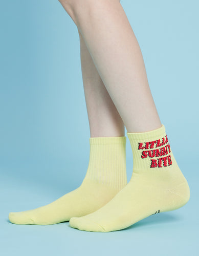 Logo socks / YELLOW