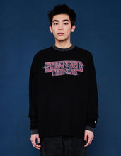 画像をギャラリービューアに読み込む, STRANGER THINGS × little sunny bite Logo long tee / BLACK