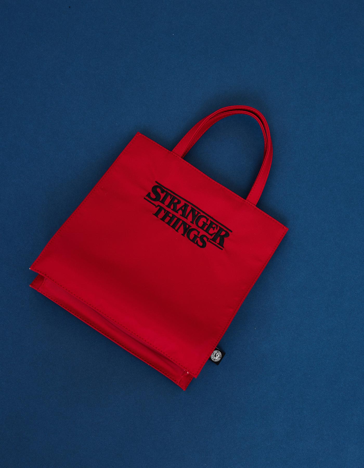 STRANGER THINGS × little sunny bite Logo mini bag / RED