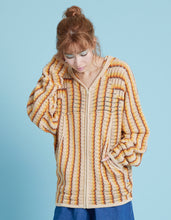 画像をギャラリービューアに読み込む, Knitting hoodie / BEIGE