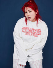 画像をギャラリービューアに読み込む, STRANGER THINGS × little sunny bite Logo long tee / WHITE