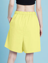 画像をギャラリービューアに読み込む, Nylon short pants / YELLOW