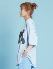 画像をギャラリービューアに読み込む, Figaro big tee / BLUE