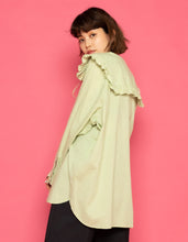 画像をギャラリービューアに読み込む, little sunny bite と pink house Check blouse / GREEN