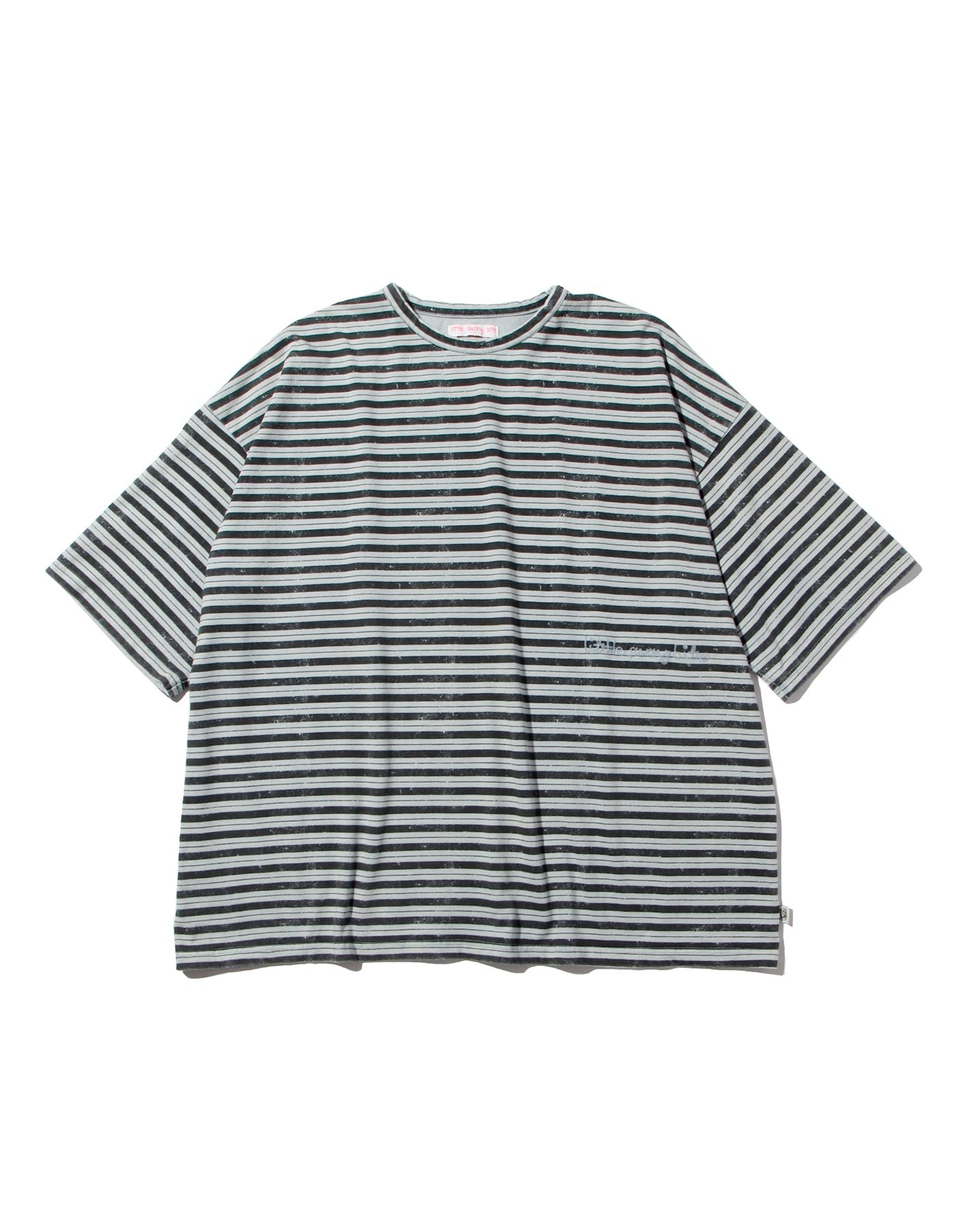 little sunny bite (リトルサニーバイト)Stripe big tee / BLUE